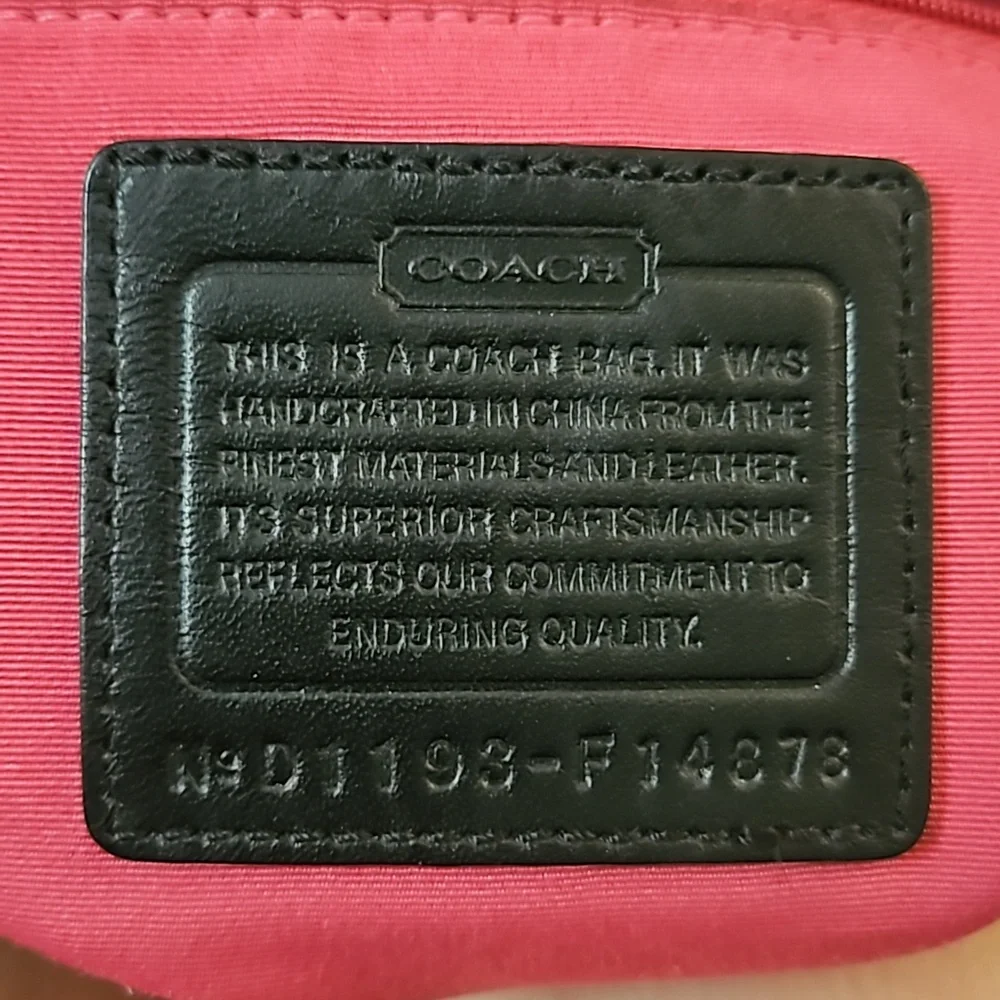 COACH Daisy Signature Canvas Satchel - Picture 5 of 5